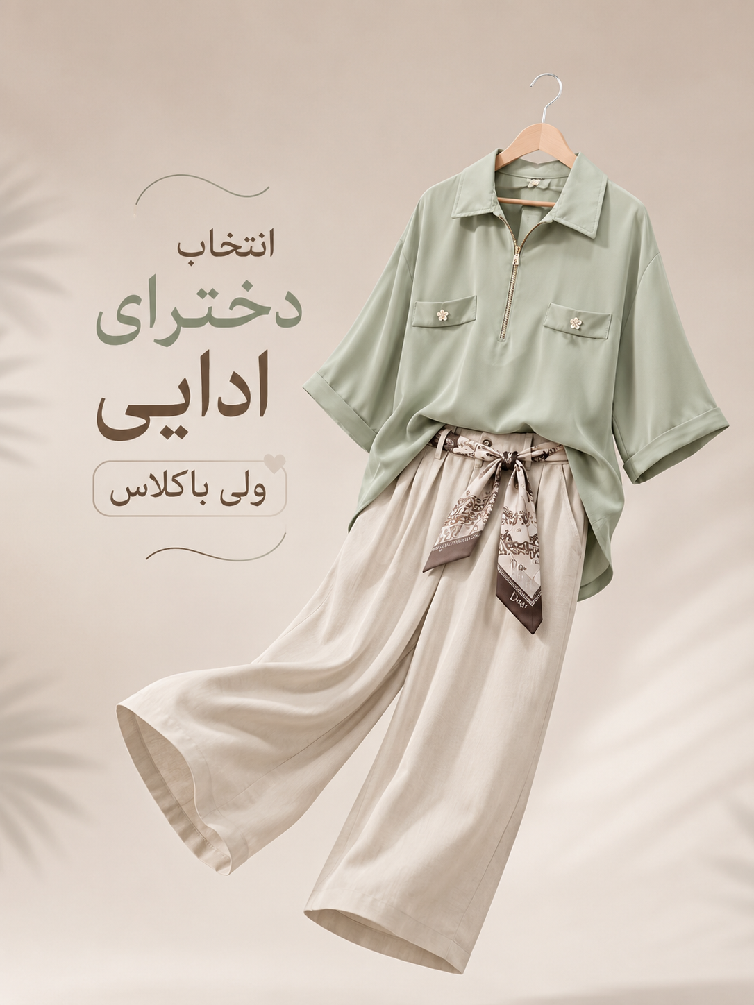 وقار و شیک‌پوشی مدرن، با دوخت سفارشی مزونی.